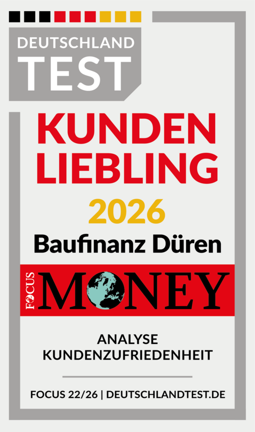 Deutschland Test / Focus Money: Kundenliebling 2026 – Baufinanz Düren